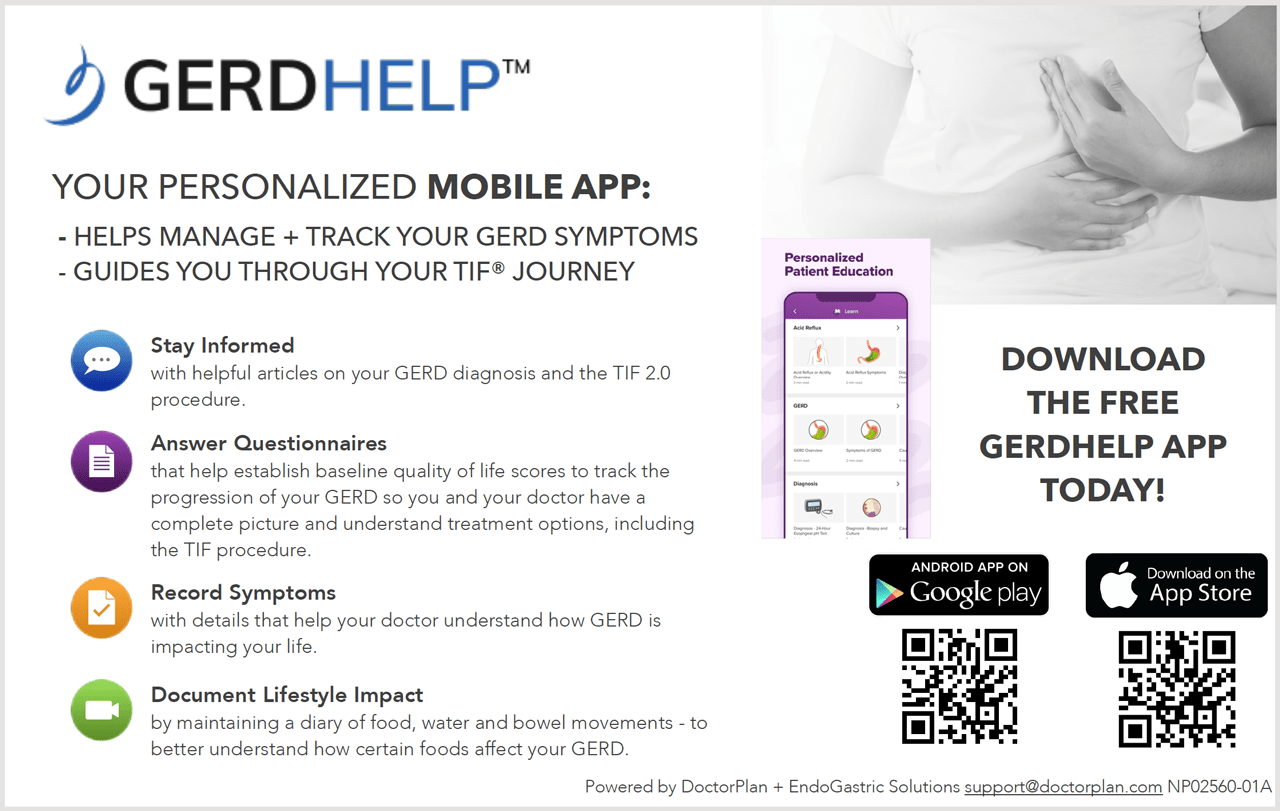 GERDHelp™ Mobile App